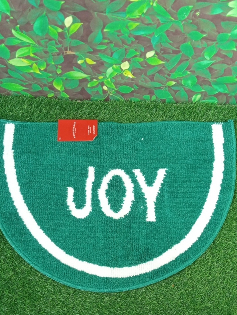 🎁 Wondershop Joy Green Bath Rug